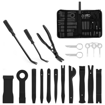 19 Pcs Trim Removal Tool Set Black